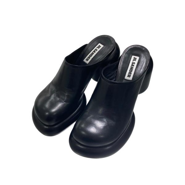 ジルサンダー　サボ　サンダル JIL SANDER（ジルサンダー） サボサンダル ブラック サイズ：36 1/2