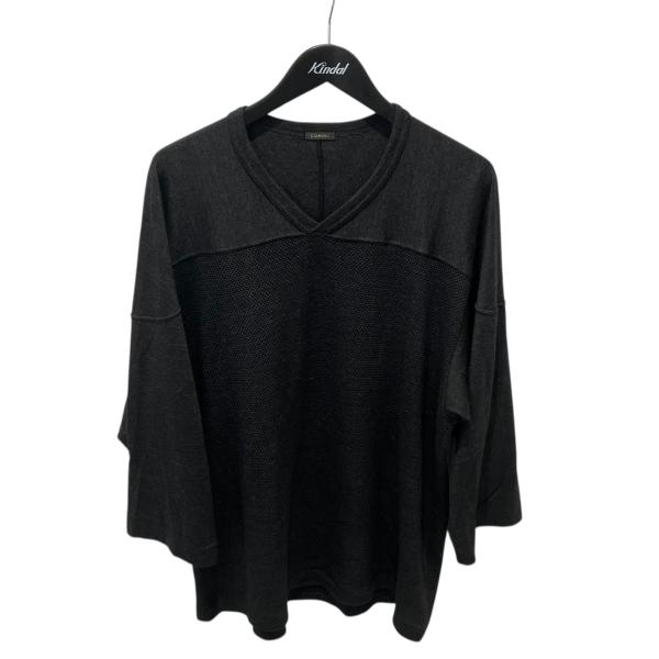 COMOLI（コモリ） COMOLI 21SS ウォッシュドシルクホッケーシャツ V
