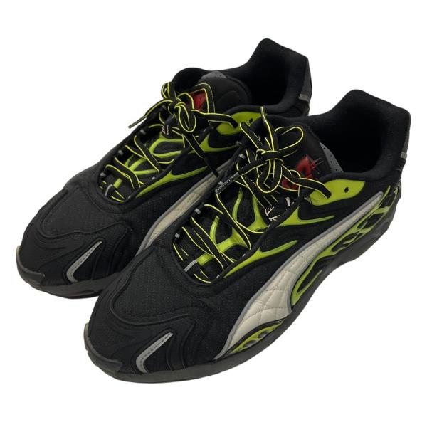 プーマ PUMA×A$AP ROCKY INHALE MESH PUMA BLACK-WARM WHITE-LIME P ローカットスニーカー 402