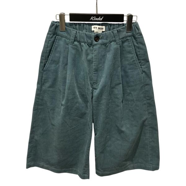 ティーモダンストリートウエア TTT MSW Corduroy half pants