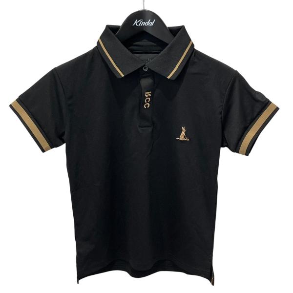 FR2 【値下げ】FR2 GOLF 半袖ポロシャツ RGC182 ブラック×ベージュ