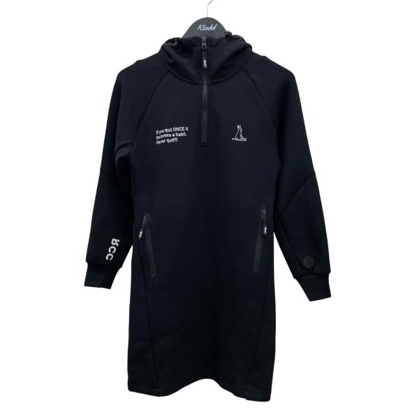 FR2 【値下げ】FR2 GOLF ジャージーフーテッドハーフジップワンピース