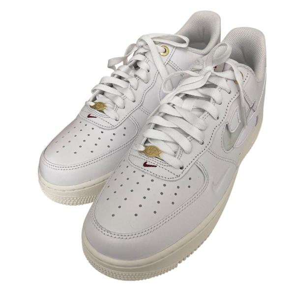 ナイキ NIKE AIR FORCE 1 ’07 PRM スニーカー DQ7664-100 ホワイト サイズ：26.5cm