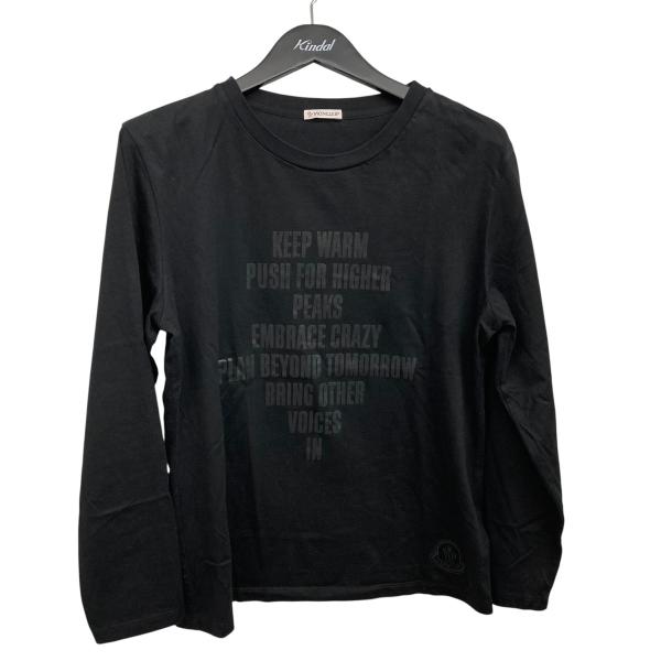 MONCLER（モンクレール） 長袖Tシャツ G20938D00002 ブラック サイズ