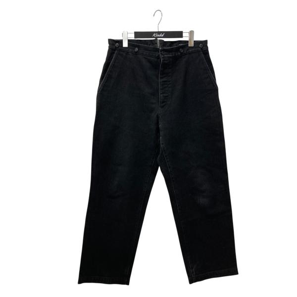 COMOLI（コモリ） デニムパンツ D01-03002 ブラック サイズ：2