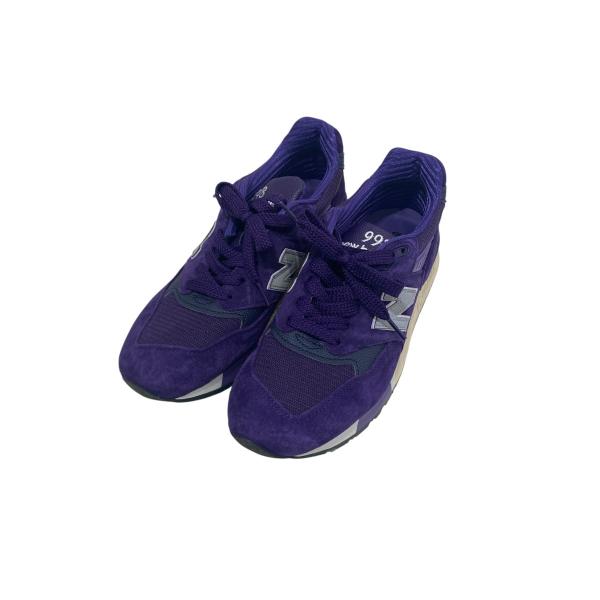 ニューバランス NEW BALANCE U998TE スニーカー パープル サイズ：26cm