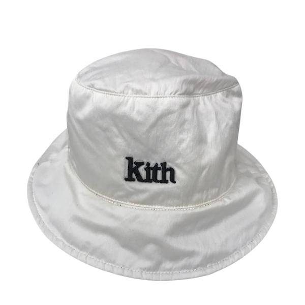 KITH（キス） リバーシブルバケットハット オレンジ : カインドオル