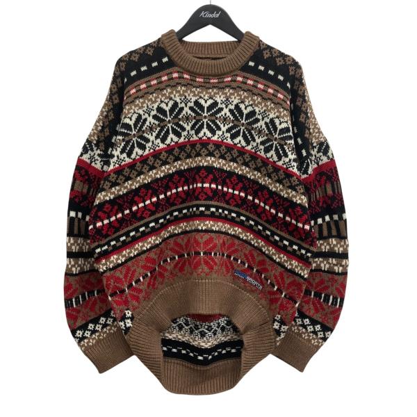 martine rose トップス ニット・セーター MARTINE ROSE 【値下げ】Martine rose FAIR ISLE KNIT JUMPER クルー
