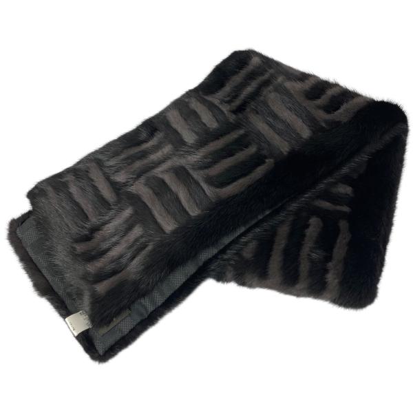 こ*ム様 LOUIS VUITTON シルク/BRW/ダミエ マフラー LOUIS VUITTON（ルイ・ヴィトン） 【値下げ】LOUIS VUITTON ミンク