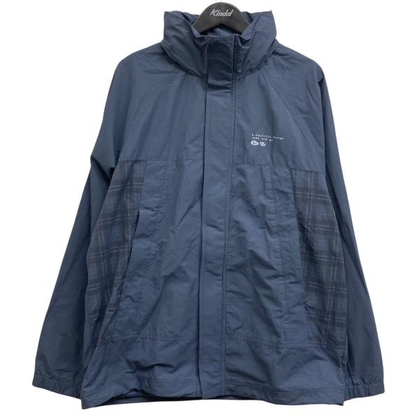 値下げ】SAN SAN GEAR×b．E ナイロンジャケット ネイビー サイズ：2
