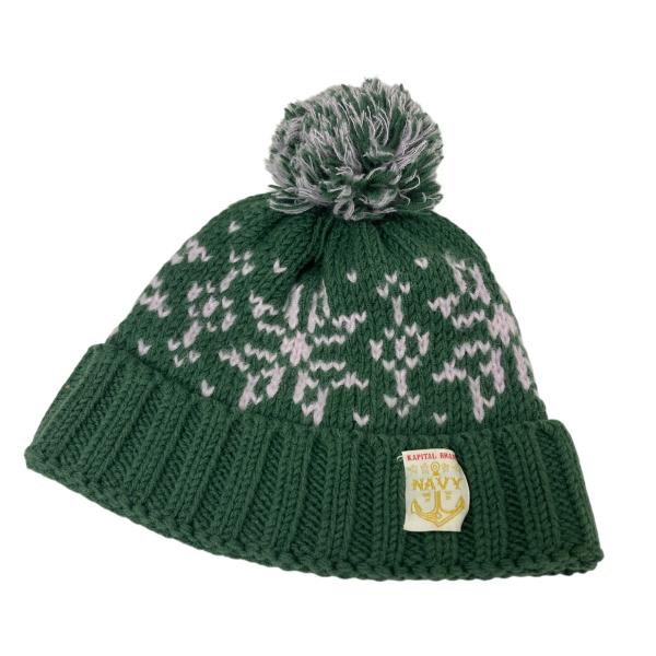 KAPITAL（キャピタル） KAPITAL 3G WOOL SNOW KNIT CAP ニット帽