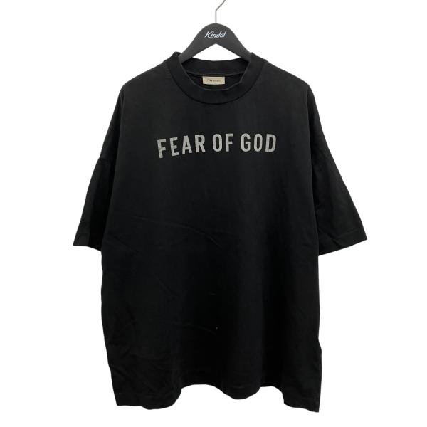 値下げ】FEAR OF GOD ロゴTシャツ ブラック サイズ：M (渋谷神南店
