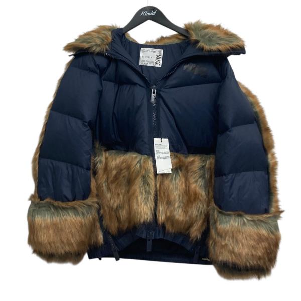 NIKE（ナイキ） ナイキ×サカイ NIKE×sacai ダウンジャケット ネイビー