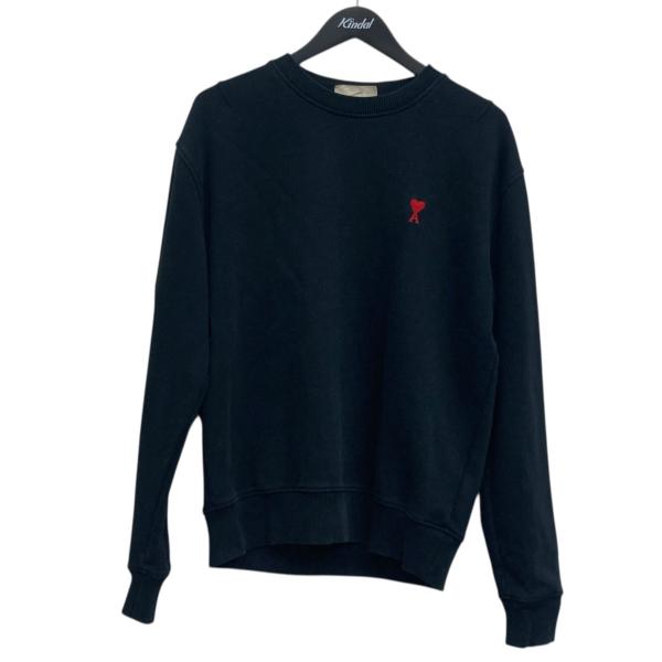 アミパリス AMI PARIS クルーネックスウェット ブラック サイズ：M