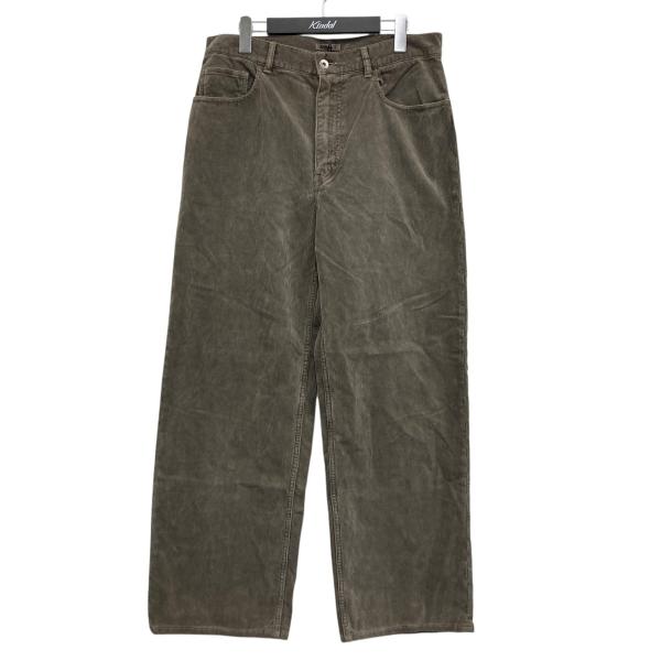 AURALEE（オーラリー） AURALEE 25AWPIGMENT DYED FINX CORDUROY WIDE