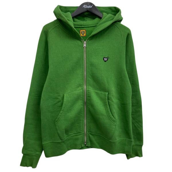 Human Made フード付きパーカー グリーン/イエロー　S Green Human Made Hoodie | Human made Clothing | ヒューマン メイド