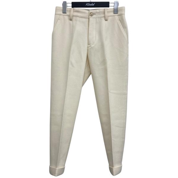 ARTS & SCIENCE（アーツアンドサイエンス） ウールパンツ ホワイト