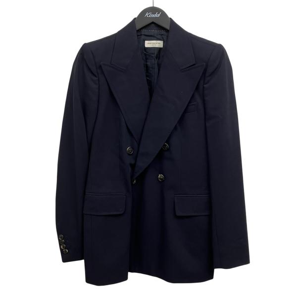 ドリスヴァンノッテン テーラードジャケット 紺 44 DRIES VAN NOTEN（ドリス ヴァン ノッテン） テーラードジャケット