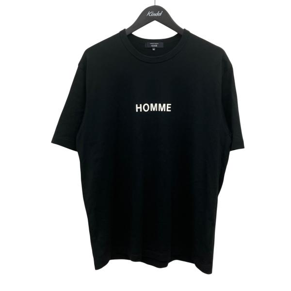 COMME des GARCONS HOMME コムデギャルソンオム 半袖Tシャツ ブラック