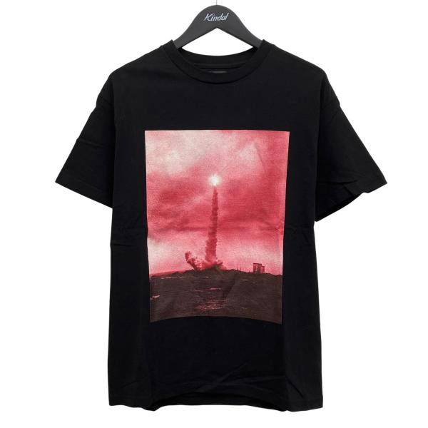 WACKO MARIA（ワコマリア） プリントTシャツ ブラック×レッド サイズ
