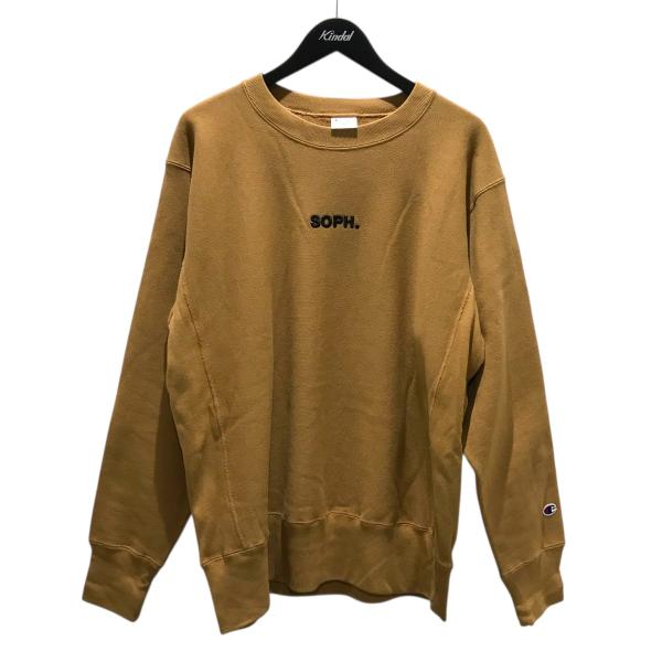 ソフ×チャンピオン SOPH．×Champion ロゴ刺繍スウェット C8-A015