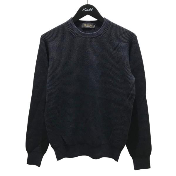 Loro Piana（ロロピアーナ） カシミヤニット MAC4186 ネイビー サイズ