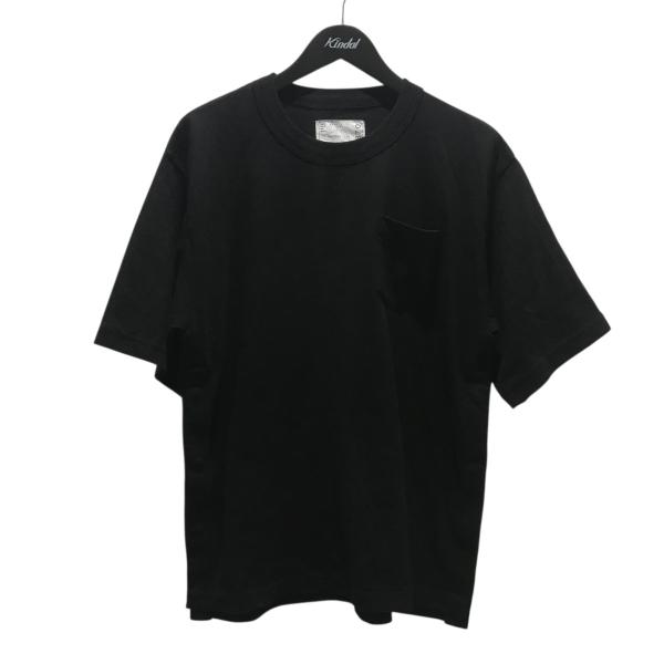 sacai サカイ サイドフラップTシャツ 22-02870M ブラック サイズ：2