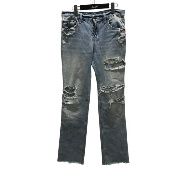 ksubi デニム　27インチ Ksubi 【値下げ】Ksubi ダメージ加工デニムパンツ ライト