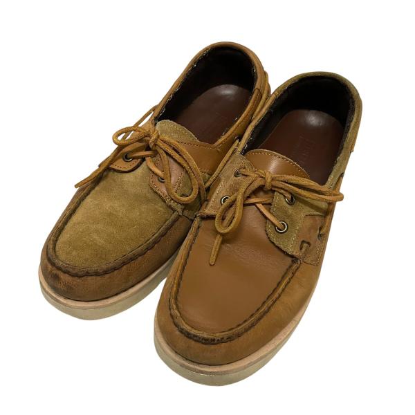 SEBAGO × Engineered Garments デッキシューズ 値下げ】SEBAGO×Engineered Garments デッキシューズ ブラウン サイズ