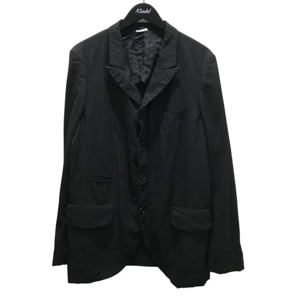COMME des GARÇONS ブラック 変形　テーラードジャケット M COMME des GARCONS HOMME DEUX 【値下げ】COMME テーラードジャケット