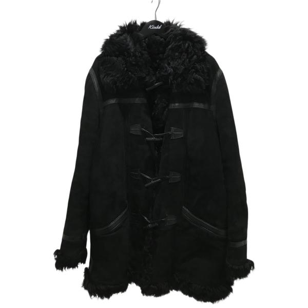 国内品 グッチ トムフォード リアルムートン ボンバージャケット ブラック 50 トムフォード TOM FORD ムートン コート シアリング ジャケット