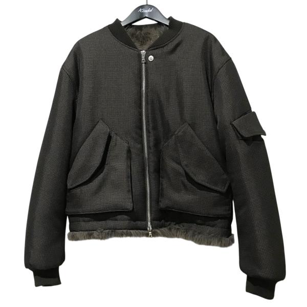 ジャケット・アウター NULLUS 24AW REVERSIBLE SORONA BOMBER ヌル NULLUS 24AW 【EVERSIBLE SORONA PADDED BOMBER】 リバーシブル