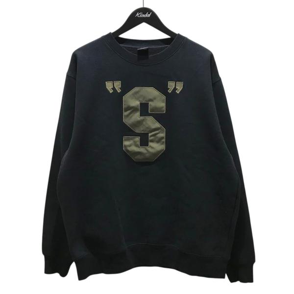 Stussy スウェットL STUSSY（ステューシー） stussy 90~00 ビッグSロゴスウェット ネイビー