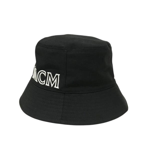 新品未使用　MCM エムシーエム バケットハット MCM（エムシーエム） バケットハット MEHCSBC02BK001 ブラック サイズ