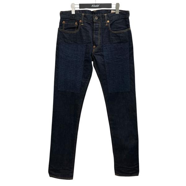 エヴィス EVISU フロント切替デニムパンツ Lot．2023 インディゴ
