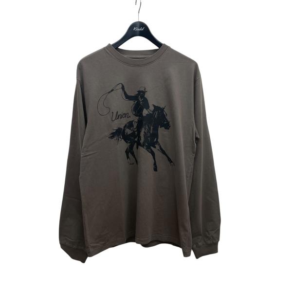 ユニオン UNION プリントTシャツ KTL-171-00001-021 グレー サイズ：2