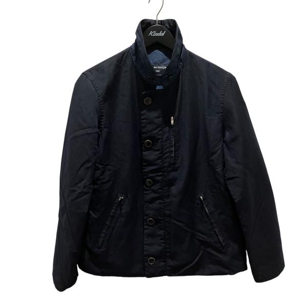 コムデギャルソン・オムプリュス レザーリバーシブルジャケット サイズ：S COMME des GARCONS HOMME コムデギャルソンオム 09AW リバーシブル