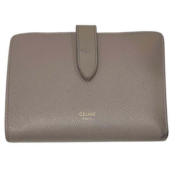 CELINE（セリーヌ） CELINE 2つ折り財布 グレー : カインドオルYahoo
