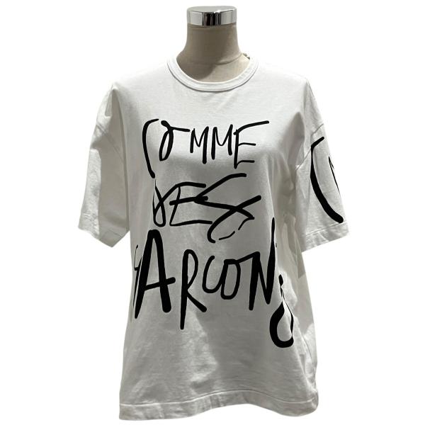 COMME des GARCONS（コムデギャルソン） 手書きロゴ風Tシャツ OK-T104