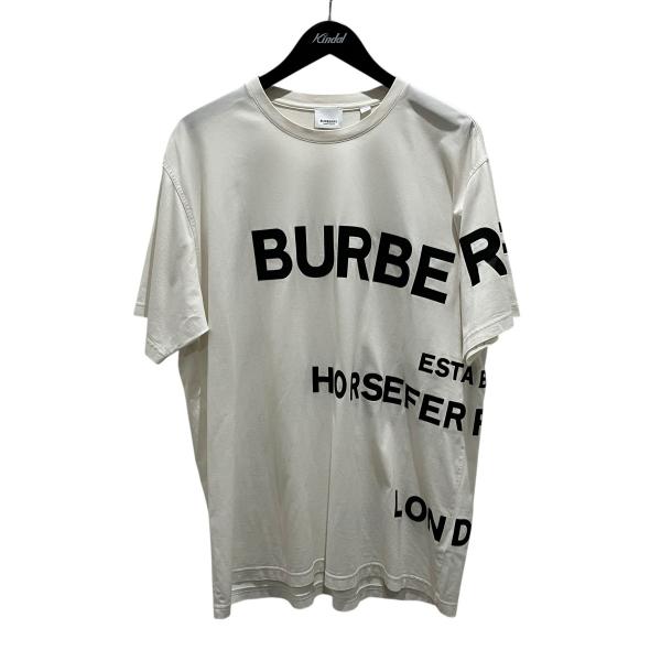 BURBERRY（バーバリー） ロゴTシャツ 8040691 ホワイト サイズ：M