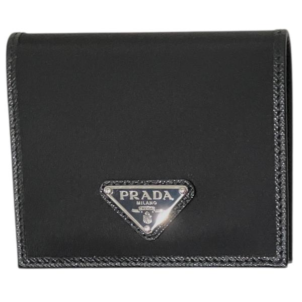 PRADA 二つ折り財布 ブラック PRADA（プラダ） PRADA 26SS 2つ折り財布 2MO008 ブラック