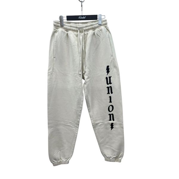 ユニオン UNION STRIKE SWEAT PANT スウェットパンツ KBL-293-00002-401 アイボリー サイズ：L