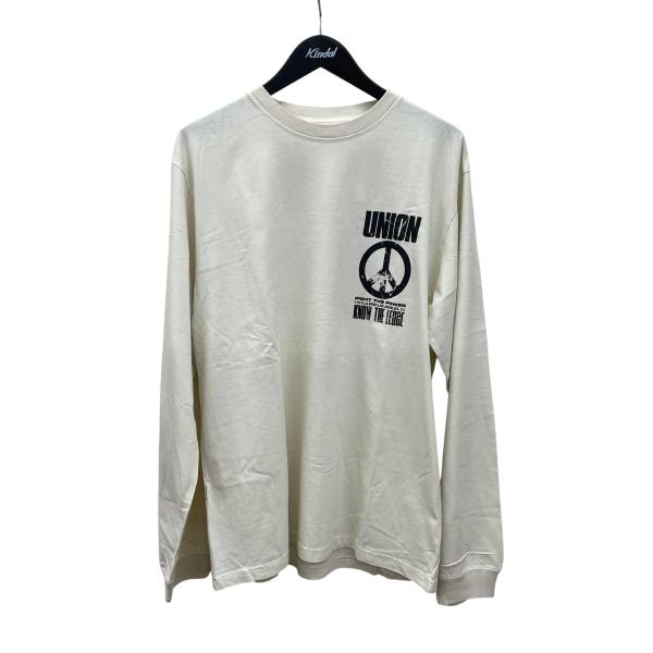 ユニオン UNION 長袖カットソー KTL-179-000001-104 アイボリー サイズ：M