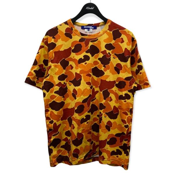 CDG JUNYA WATANABE MAN PINK 迷彩柄 半袖Tシャツ ジュンヤワタナベ コムデギャルソンJUNYA WATANABE COMME des