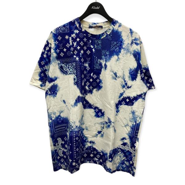 値下げ】LOUIS VUITTON 22AW モノグラムバンダナプリントTシャツ