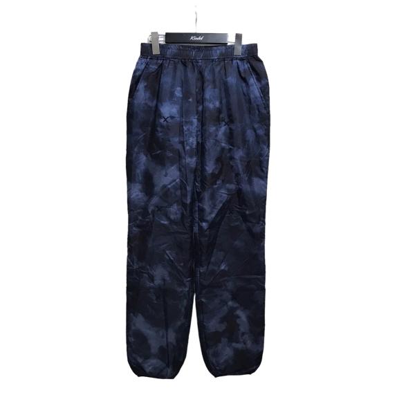 値下げ】south2 west8 カモフラ中綿ナイロンパンツ LQ695 ネイビー 