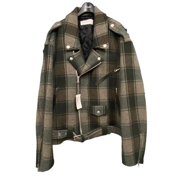 dries van noten 22aw ダブルチェックセットアップ