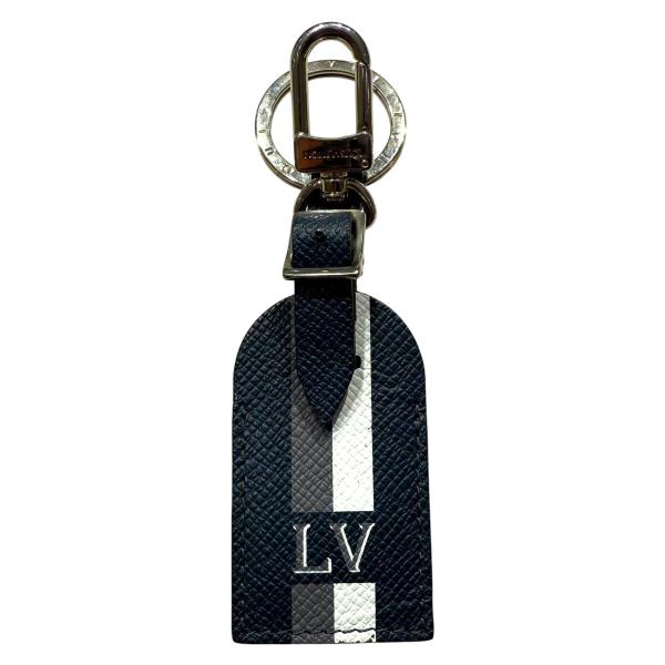 ヴィトン　ネイビー キーリング LOUIS VUITTON 【値下げ】LOUIS キーリング M00028 ネイビー