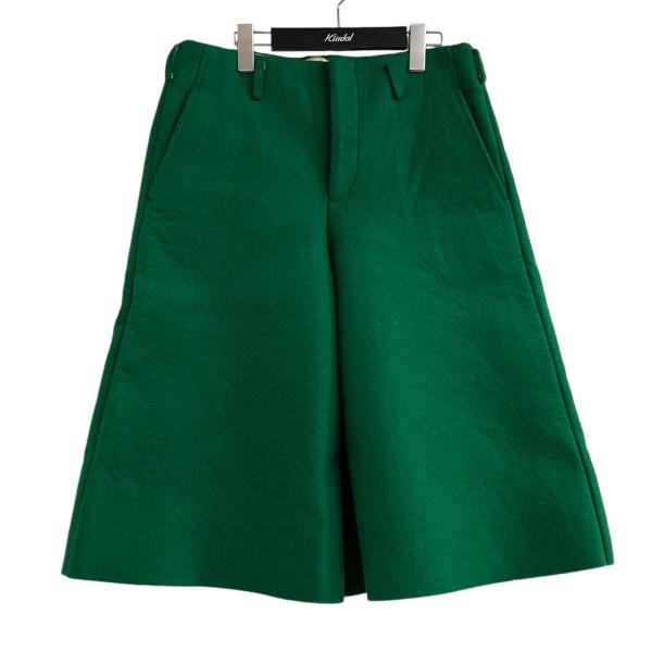 コムデギャルソン　サルエルパンツ　緑 コムデギャルソン オムプリュスCOMME des GARCONS HOMME PLUS 色