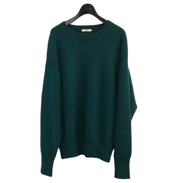 値下げ】BODHI カシミヤニット BD15001 グリーン サイズ：2 (EC